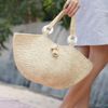 Túi Cói Sợi Cọ Raffia Cao Cấp - BELL