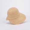 Nón Cói Raffia Chóp Tròn Dạng Nửa Vành Lưỡi Trai 8cm - BO SAU