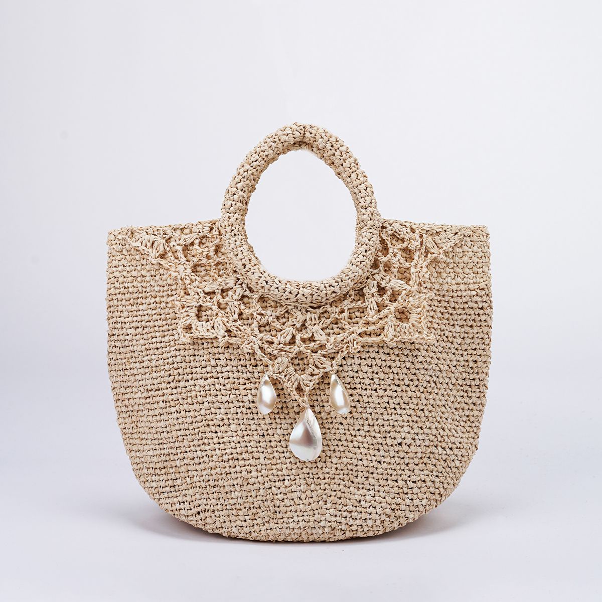 Túi Cói Sợi Cọ Raffia Cao Cấp - CROWN