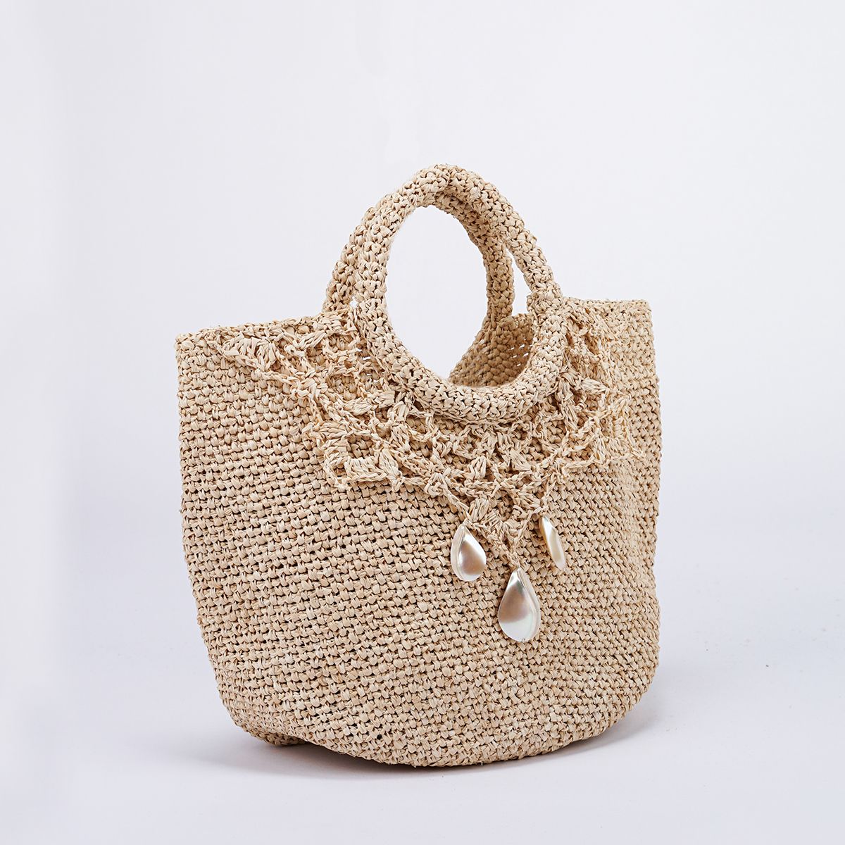 Túi Cói Sợi Cọ Raffia Cao Cấp - CROWN