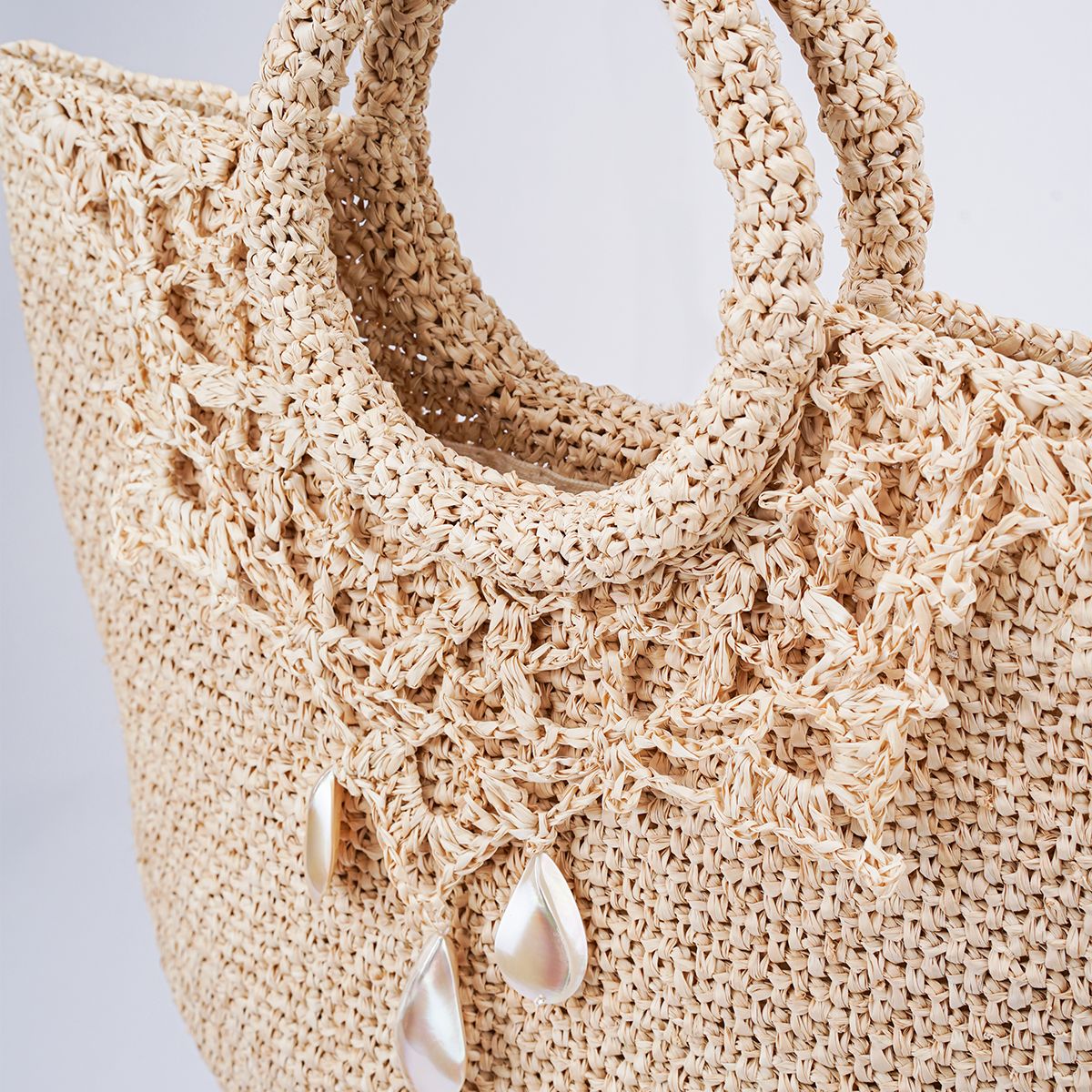 Túi Cói Sợi Cọ Raffia Cao Cấp - CROWN