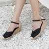 Cao Gót Cói Kín Mũi Quai Gài 6cm - ĐẬU PHỘNG