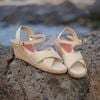 Sandal Quai Chữ X Đế Xuồng Cói 5cm - HOÀI ANH 5