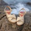 Sandal Quai Chữ X Đế Xuồng Cói 5cm - HOÀI ANH 5