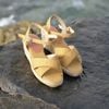 Sandal Quai Chữ X Đế Xuồng Cói 5cm - HOÀI ANH 5