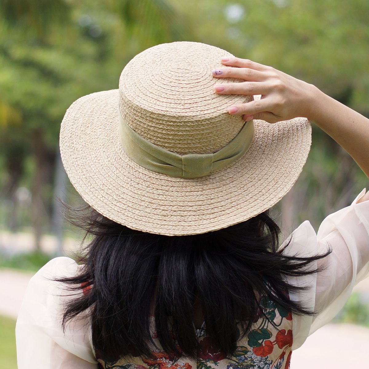 Nón Cói Raffia Vành Ngang 6cm - GAUCHOS