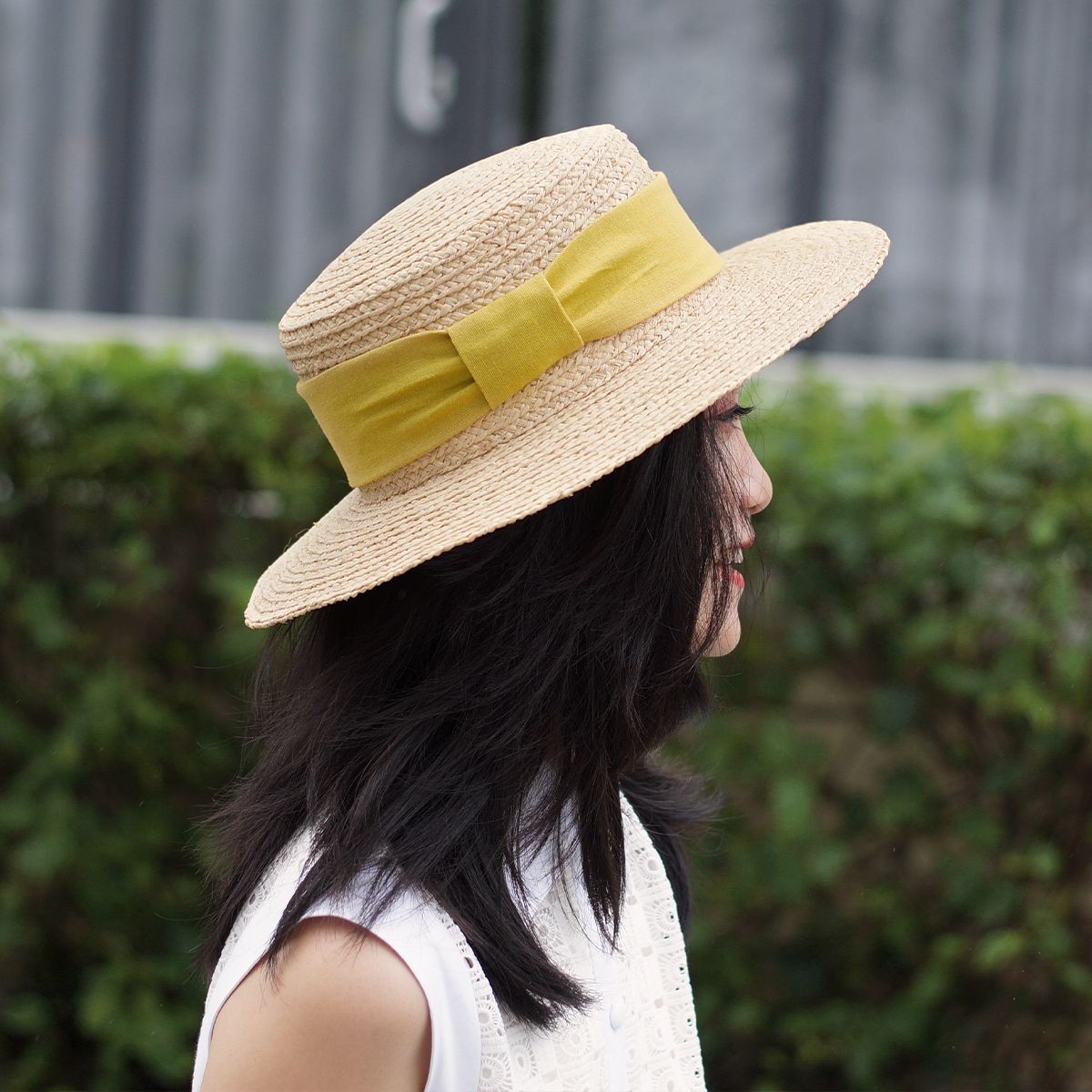 Nón Cói Raffia Vành Ngang 6cm - GAUCHOS