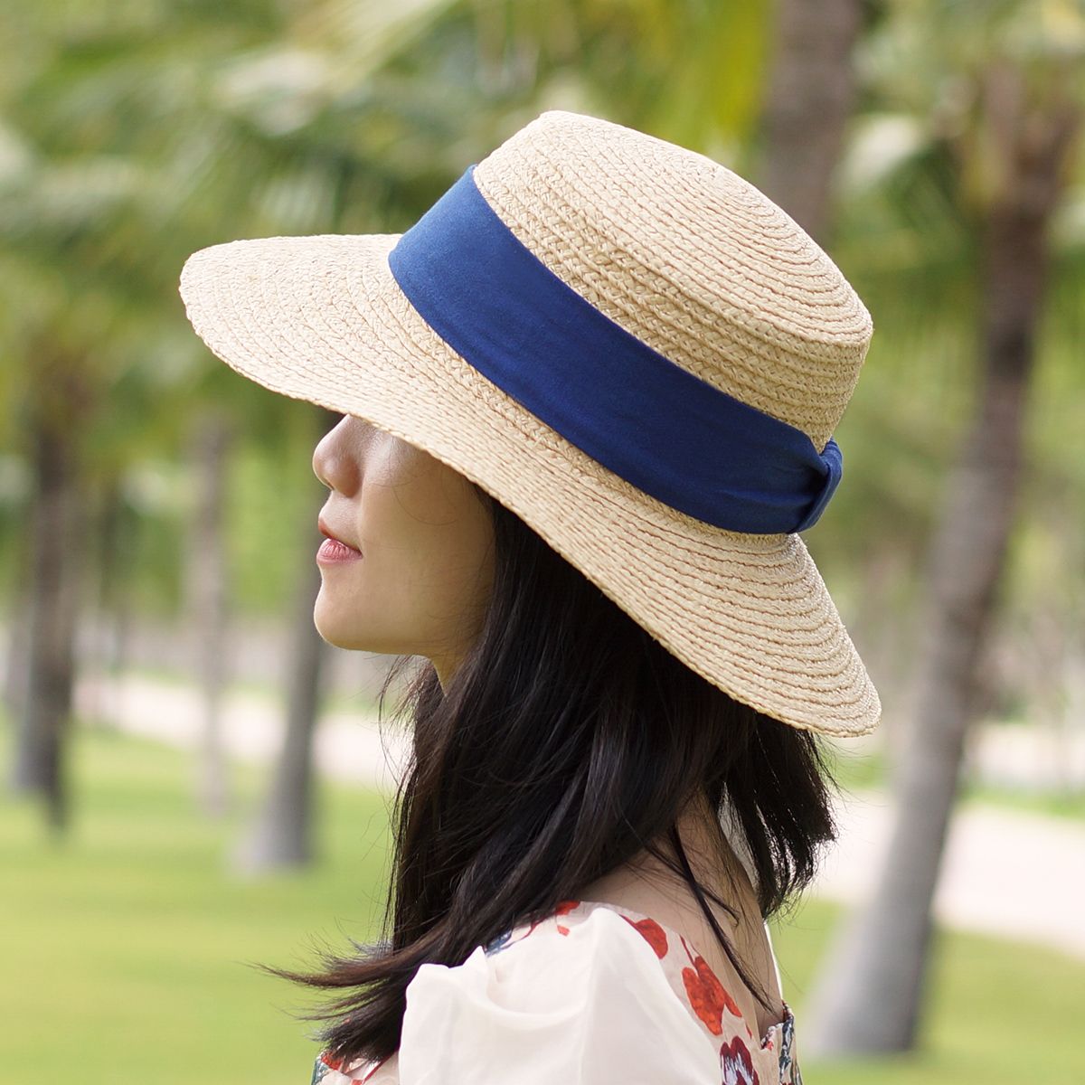 Nón Cói Raffia Vành Ngang 6cm - GAUCHOS