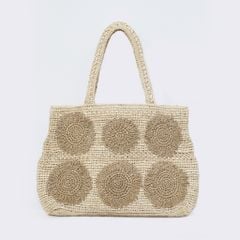 Túi Cói Sợi Cọ Raffia Cao Cấp - GEM
