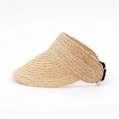 Nón Cói Raffia Visor Rộng Vành Nửa Đầu