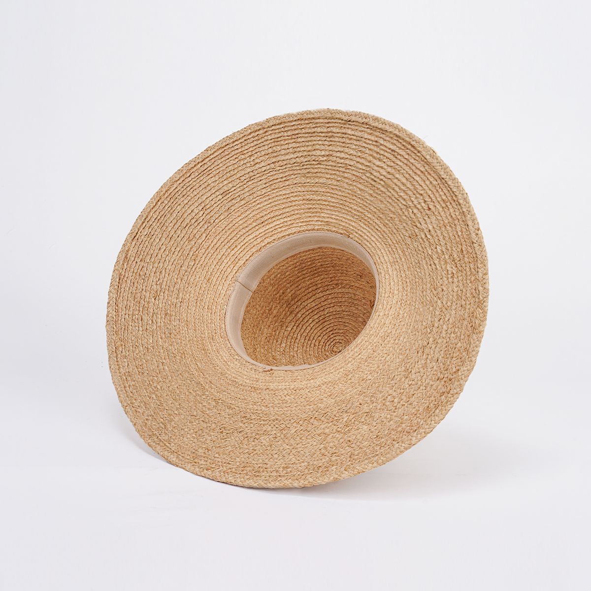 Nón Cói Raffia Chóp Tròn Vành 11cm - NƠ CÓI