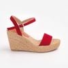 Sandal Cói Đế Xuồng Quai Ngang 9cm - HOÀNG QUYÊN