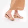 Sandal Cói Đế Xuồng Quai Ngang 6cm - HOÀNG QUYÊN