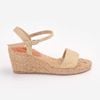 Sandal Cói Đế Xuồng Quai Ngang 6cm - HOÀNG QUYÊN