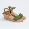Sandal Cói Đế Xuồng Quai Ngang 6cm - HOÀNG QUYÊN