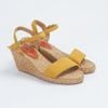 Sandal Cói Đế Xuồng Quai Ngang 6cm - HOÀNG QUYÊN