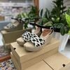 Sandal Cói Đế Xuồng Đan 4 Quai Ngang 10cm - KIỀU VÂN
