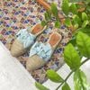 Dép Cói Sục Kín Mũi Phối Nơ Chéo 2cm - VỀ BỜ