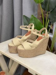 Sandal Đế Xuồng Cói 15cm - THIÊN NGA