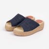 Dép Sabo Cói Đế Xuồng Quai Ngang 4cm - KAT