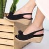 Cao Gót Slingback Quai Thắt Nơ 6cm - KIM CƯƠNG