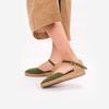 Giày Sục Đế Xuồng Cói 3cm - KIM NGÂN