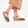 Giày Sục Đế Xuồng Cói 3cm - KIM NGÂN