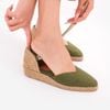 Giày Sục Đế Xuồng Cói 3cm - KIM NGÂN
