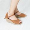 Cao Gót Cói Hở Mũi Quai Gài 6cm - MIMI