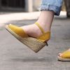 Cao Gót Cói Hở Mũi Quai Gài 6cm - MIMI