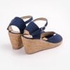 Cao Gót Cói Hở Mũi Quai Gài 6cm - MIMI