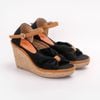 Sandal Cói Đế Xuồng Phối Quai Nơ 8cm - MISS GRAY