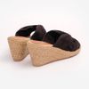 Dép Cói Đế Xuồng Phối Quai Nơ 6cm - MISS PIA