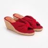 Dép Cói Đế Xuồng Phối Quai Nơ 6cm - MISS PIA