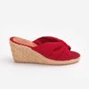 Dép Cói Đế Xuồng Phối Quai Nơ 6cm - MISS PIA