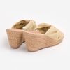 Dép Cói Đế Xuồng Phối Quai Nơ 6cm - MISS PIA