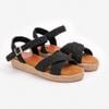 Sandal Cói Đế Bằng Quai Chữ X 3cm - MỘC HƯƠNG