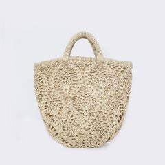 Túi Cói Sợi Cọ Raffia Cao Cấp - PINEAPPLE