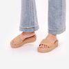 Dép Cói Đế Bằng Quai Ngang 4cm - QUỲNH NHƯ KHÔNG QUAI