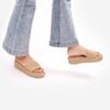 Dép Cói Đế Bằng Quai Ngang 4cm - QUỲNH NHƯ KHÔNG QUAI
