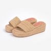 Dép Cói Đế Bằng Quai Ngang 4cm - QUỲNH NHƯ KHÔNG QUAI
