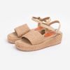 QUỲNH NHƯ - Sandal Cói Quai Ngang Đế Bằng 4cm