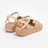 QUỲNH NHƯ - Sandal Cói Quai Ngang Đế Bằng 4cm