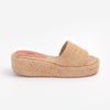 Dép Cói Đế Bằng Quai Ngang 4cm - QUỲNH NHƯ KHÔNG QUAI