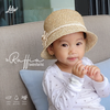 Nón Móc Thủ Công Sợi Cọ Raffia Cao Cấp Cho Em Bé