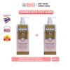 Combo 2 Dưỡng thể sáng da toàn thân Scentio Double Milk Triple Bright Body Lotion 250ml