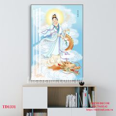 Tranh Quan Thế Âm Bồ Tát - TD1331