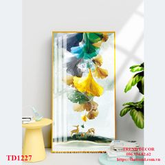 Tranh Trừu Tượng Lá Ginkgo - TD1227