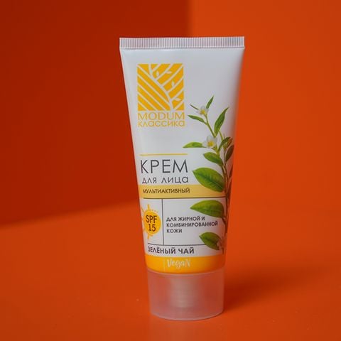 Kem dưỡng da mặt đa chức năng MODUM CLASSIC Trà xanh có SPF 15 (da dầu và hỗ hợp)