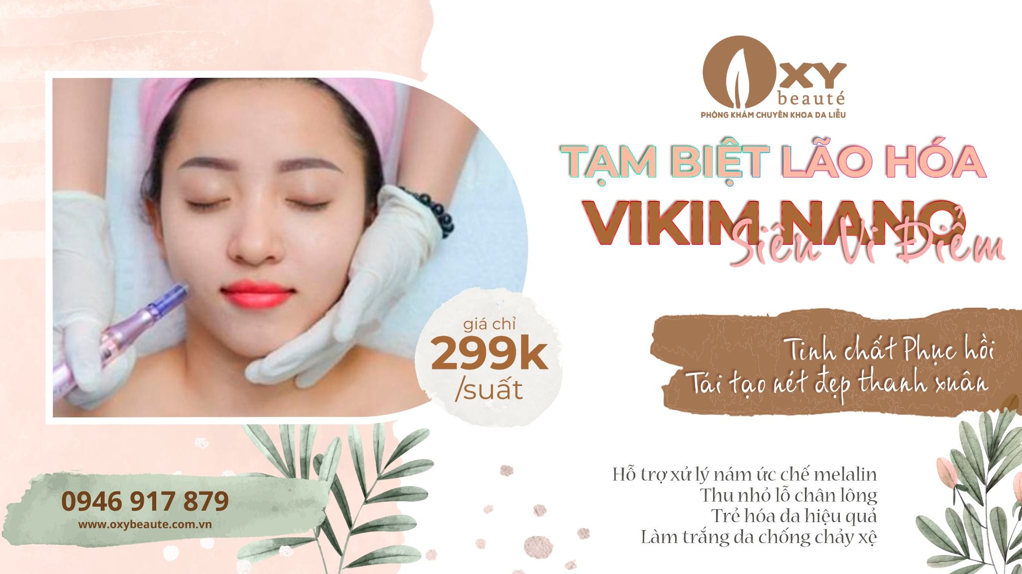 Vikim Nano Siêu Vi Điểm - Trẻ hóa da